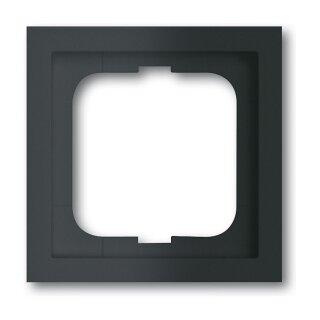 BUSCH JAEGER BJ 1721-885K Rahmen 1f future linear schwarz matt