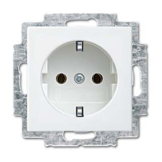 BUSCH JAEGER BJ 20 EUC-914 SCHUKO Steckdosen-Einsatz alpinweiß Busch-balance SI. 2011-0-6232