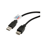ROLINE USB2.0 KABEL A-A ST/BU 0 8M