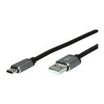 ROLINE USB2.0 KABEL C-A SLBR-SW 3M