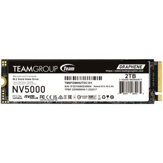 M.2 Teamgroup 2TB NV5000 TM8FGM002T0C101 PCIe M.2 PCIe 4.0 x4