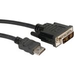 DVI KABEL.DVI-HDMI.2M