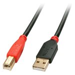 LINDY USB 2.0 Aktiv-Kabel Typ A/B M/M 15m