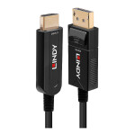 LINDY DP 1.2 auf HDMI 18G AOC Kabel, 30m