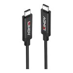 LINDY USB 3.1 Gen 2C/C Activekabel für Daten und...