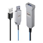 LINDY 30m Fibre Optic USB 3.0 Kabel