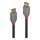 LINDY USB 2.0 Kabel Typ C/C Anthra Line M/M 2m