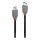 LINDY USB 2.0 Kabel Typ C/Micro-B Anthra Line M/M 0.5m