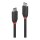 LINDY USB 3.1 Kabel Typ C/C 3A Black Line M/M 0.5m