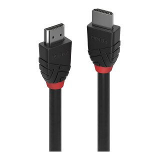 LINDY HDMI Kabel 8K60Hz, Black Line 0,5m