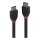 LINDY HDMI Kabel 8K60Hz, Black Line 0,5m