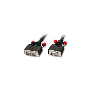 Lindy - VGA-Kabel - DVI-A (M) - HD-15 (M) - 3.0m - Schwarz (41197)