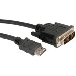 ROLINE DVI KABEL.DVI-HDMI.5M