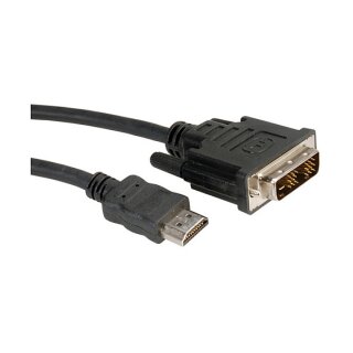ROLINE DVI KABEL.DVI-HDMI.10M