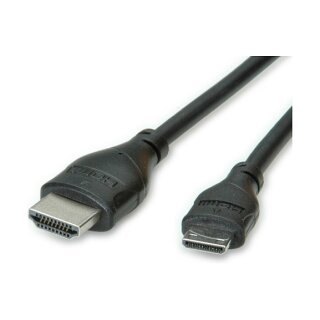ROLINE HDMI KABEL+ETH..A-C.0.8M