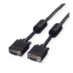 ROLINE Monitor-Kabel mit Ferritkern+DDC HD15 ST-ST 3m