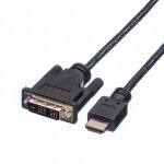 DVI KABEL.DVI-HDMI.1.5M