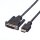 ROLINE DVI KABEL.DVI-HDMI.1.5M