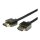 ROLINE Notebook HDMI High Speed Kabel mit Ethernet schwarz 1m