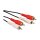 ROLINE CINCH-VERB.-KABEL DUPLX.10M