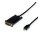 ROLINE Kabel Mini DisplayPort-VGA Mini DP ST - VGA ST schwarz 2m