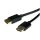 ROLINE HDMI High Speed Kabel mit Ethernet Slim ST-ST schwarz 1.5m