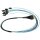 Supermicro Kabel CBL-SAST-1270LP-100 SlimlineLP x8 (LE) auf 2x MiniSAS HD x4 (STR) 70/60cm