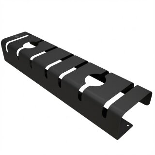 ROLINE Easy2Open Kabelkanal, Untertischmontage, schwarz, 85,8 cm