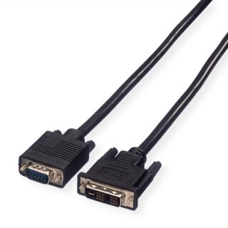 DVI KABEL DVI(12+5)-VGA 2M