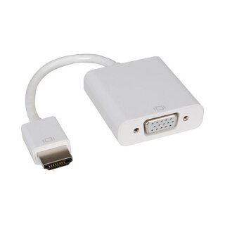 ROLINE ADAPTERKB. HDMI-VGA ST/BU 15CM