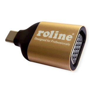 ROLINE GOLD Display Adapter USB Typ C - VGA