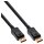 INLINE DisplayPort 1.4 Kabel 8K4K schwarz vergoldete Kontakte 5m