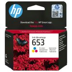 HP 653 TRI-COLOR ORIGINAL INK