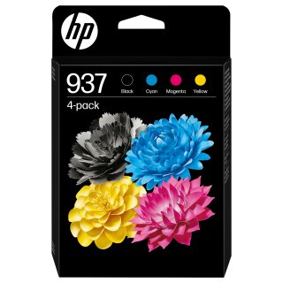 HP 937 CMYK 4-PACK BLISTER