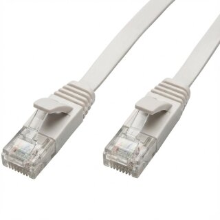 Captiva Kabel Patchkabel CAT 6a Kabel fr Netzwerk, LAN und Ethernet 0,5m wei