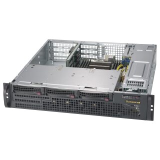 2HE Supermicro Gehäuse SuperChassis U2 CSE-825MBTQC-R802WB