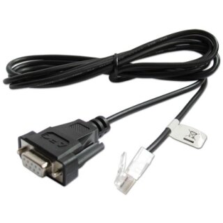 APC AP940-0625A DB9 RJ45 Schwarz Kabelschnittstellen-/adapter
