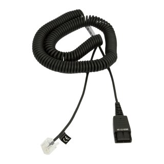 Jabra Kabel QD -> RJ45 Siemens Openstage spiral