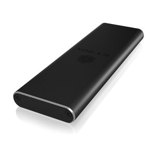 ICY BOX IB-183M2 Externes USB-A 3.0 Gehäuse für M.2 SATA SSD