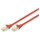 DIGITUS CAT 6A S/FTP Patchkabel, 0,5m, rot