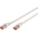 DIGITUS Patchkabel Cat6 S/FTP 2xRJ45 2,0m weiß...