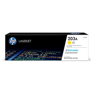 HP 203A Original Yellow LaserJet Toner Cartridge