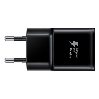 Samsung Schnellladegerät 15W Netzteil inkl.Datenkabel Typ-C 1,5m Black (Bulk)