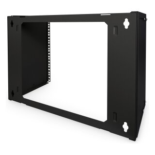 DIGITUS Wandhalterung Patch-Halter 19" 8HE schwarz