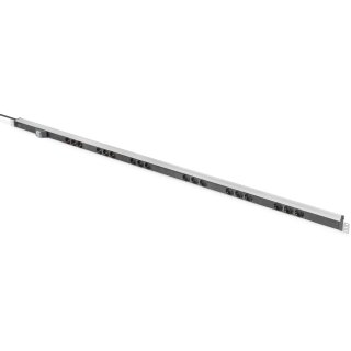 DIGITUS Steckerleiste 18fach Ü-Schutz Alu