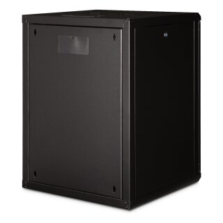 DIGITUS Wandgehäuse Unique 16HE 820x600x600mm schwarz (Speditionsversand)