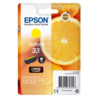 Epson C13T33444012 yellow