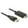 DELOCK Kabel Displayport 1.2 Stecker > High Speed HDMI-A Stecker Passiv 4K 2 m schwarz