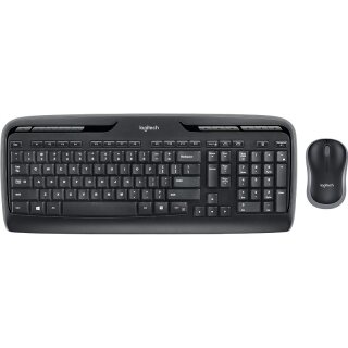 Logitech MK330 RF Wireless QWERTY UK Black
