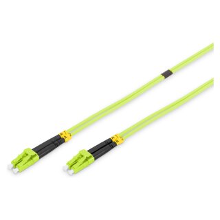 DIGITUS LWL Patchkabel LC -> LC 2.00m Multimode Duplex OM5